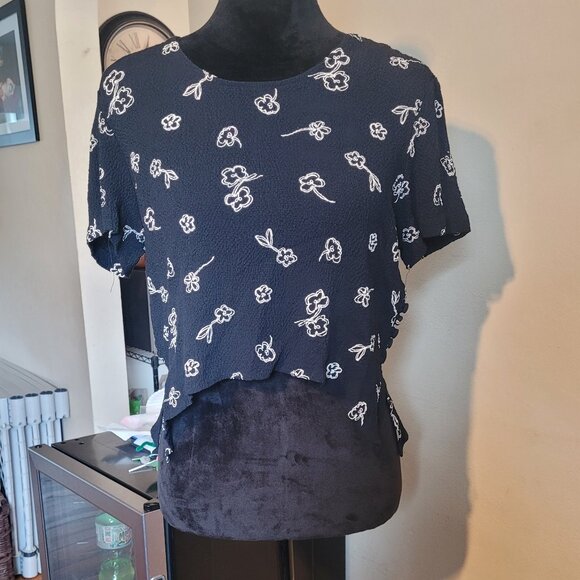 Ultra Dress Floral Cropped Top - Picture 1 of 3